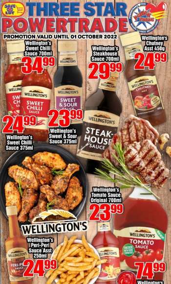 Three Star Cash and Carry catalogue  - 22/09/2022 - 01/10/2022.