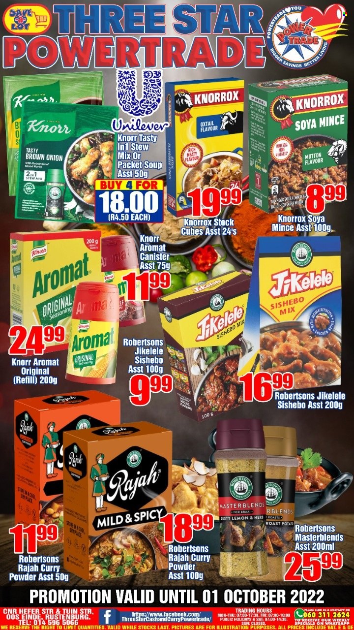 Three Star Cash and Carry specials - 22/09/2022 - 01/10/2022. Page 3