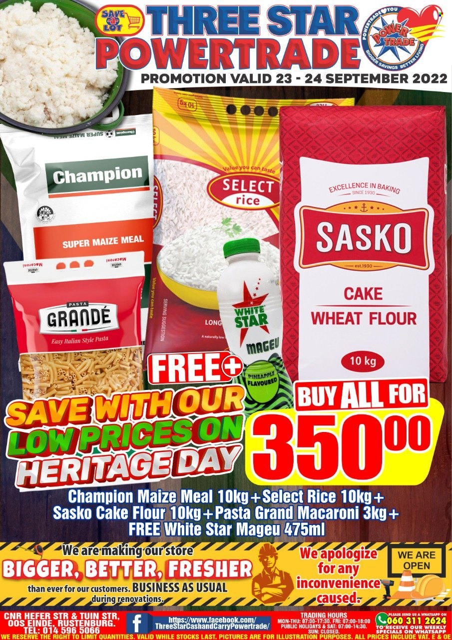 Three Star Cash and Carry specials - 23/09/2022 - 24/09/2022. Page 3