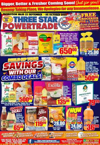 Three Star Cash and Carry catalogue  - 23/09/2022 - 05/10/2022.