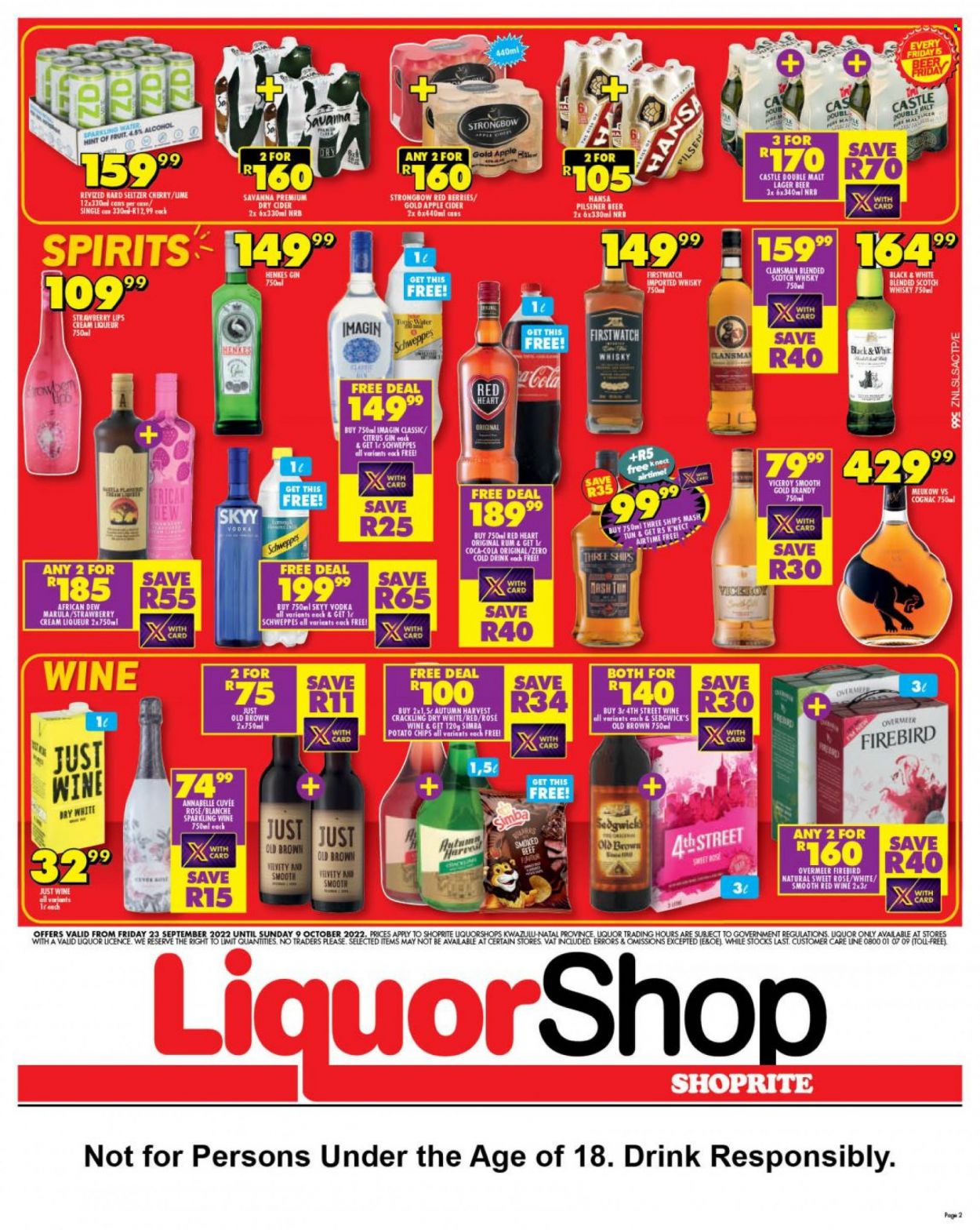 Shoprite specials - 23/09/2022 - 09/10/2022. Page 2
