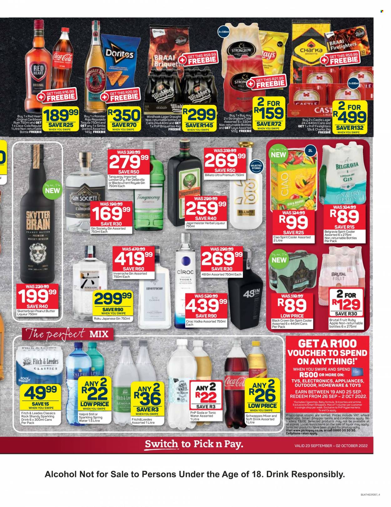 Pick n Pay Liquor specials - 23/09/2022 - 02/10/2022. Page 3