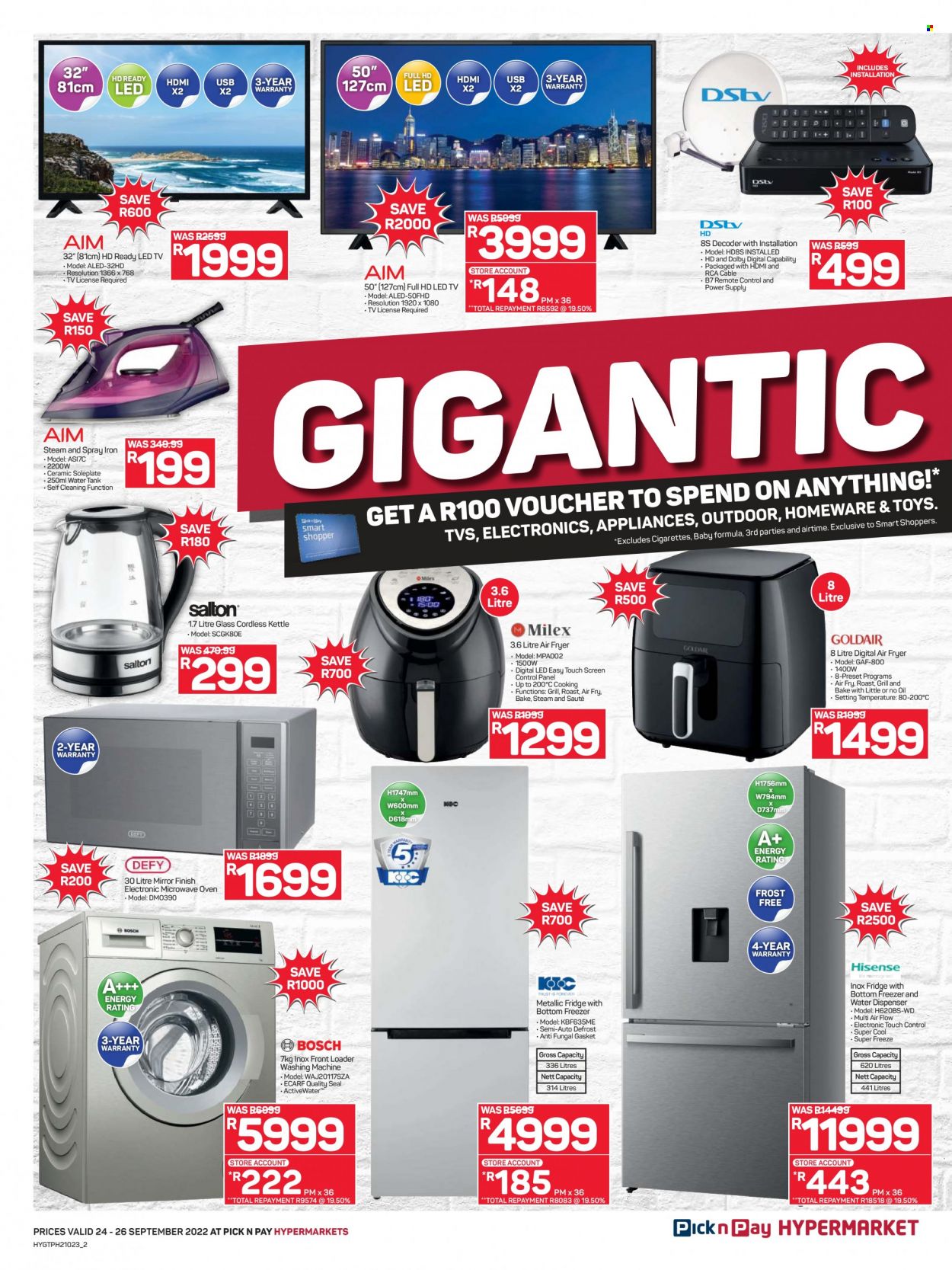 Pick n Pay Hypermarket specials - 24/09/2022 - 26/09/2022. Page 3