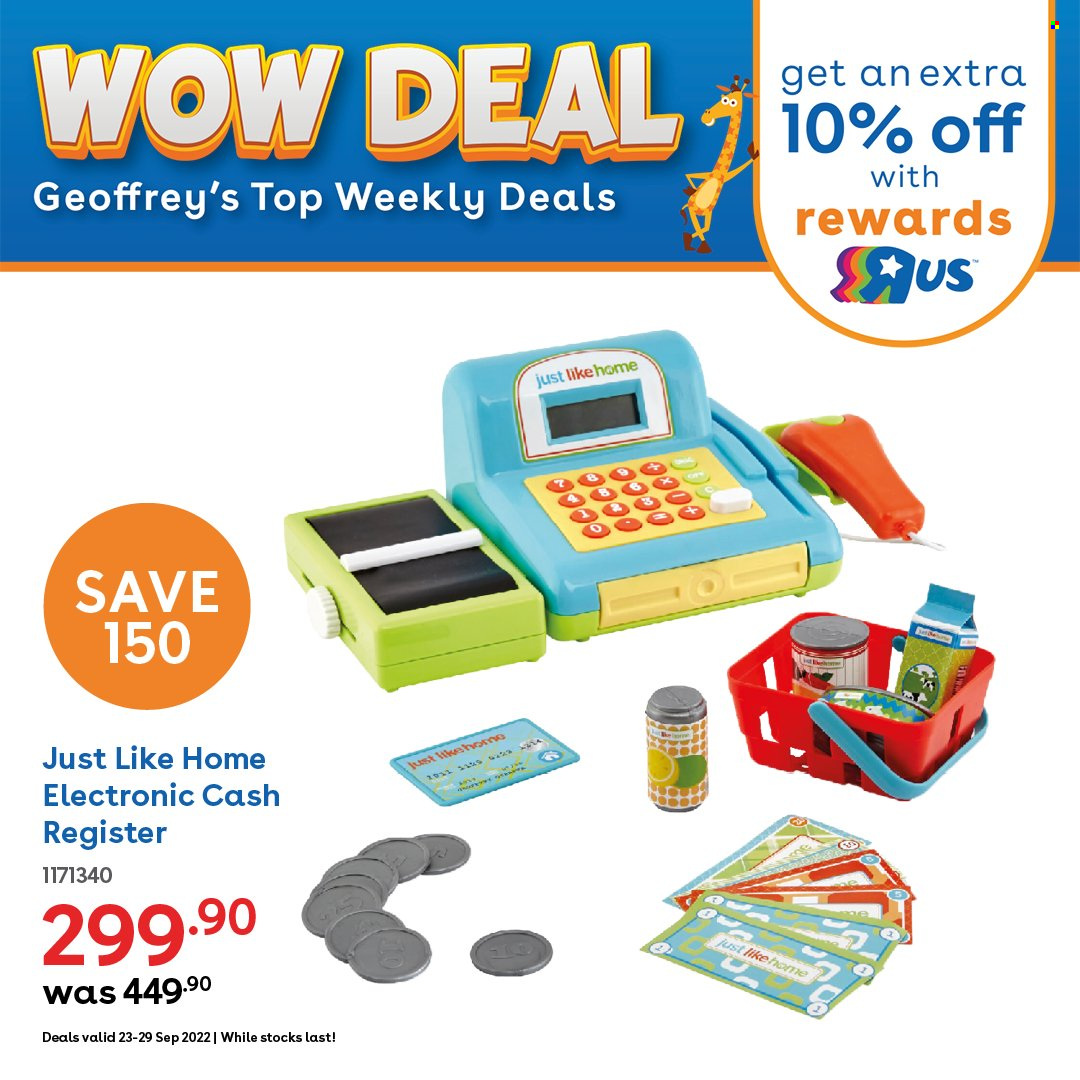 Toys R Us specials - 23/09/2022 - 29/09/2022. Page 2