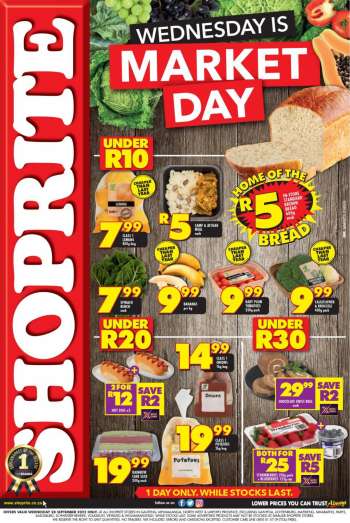 Shoprite catalogue  - 28/09/2022 - 28/09/2022.