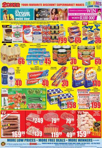 Boxer catalogue  - 28/09/2022 - 02/10/2022.
