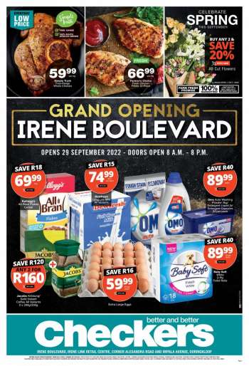 Checkers catalogue  - 29/09/2022 - 02/10/2022.