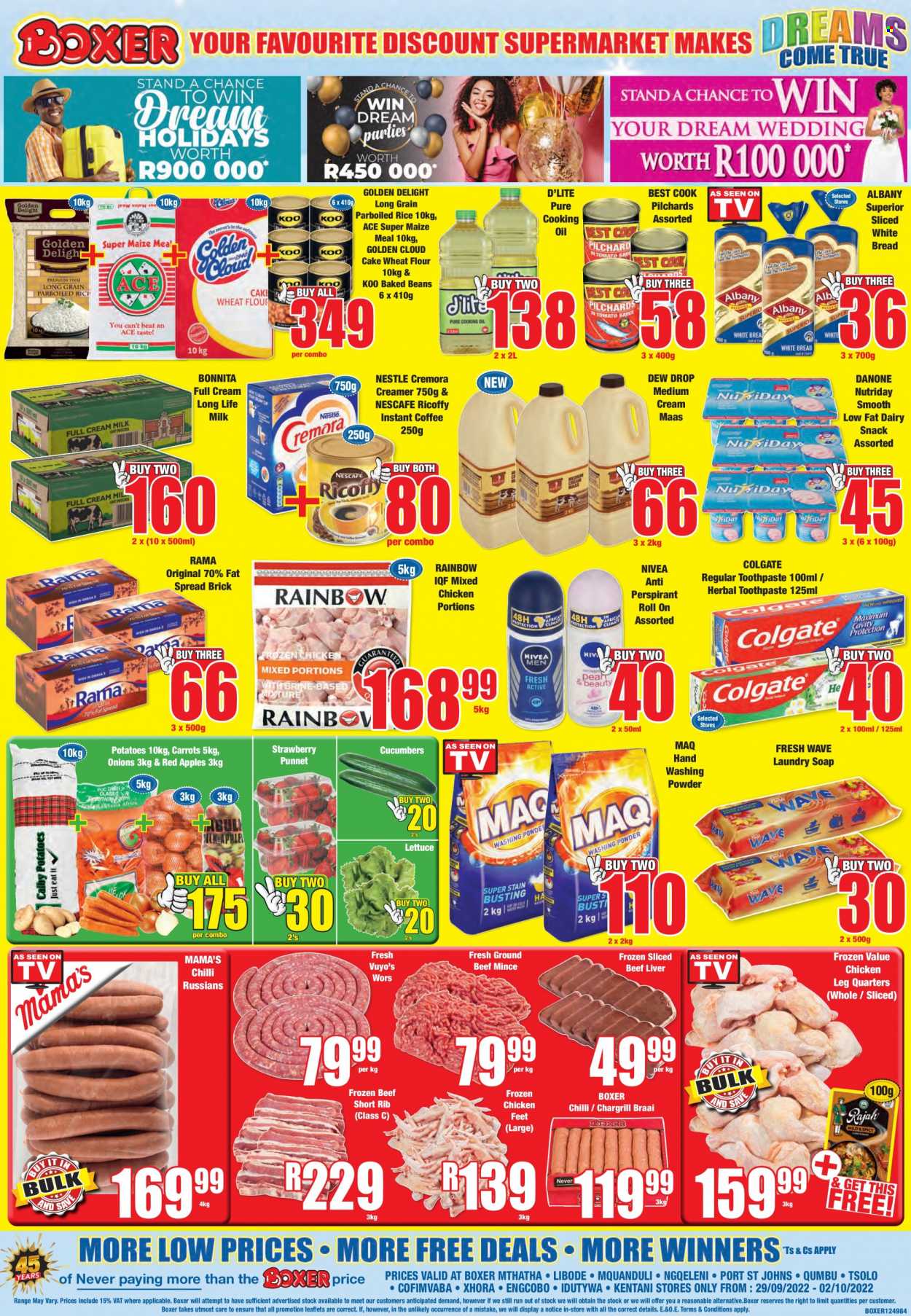 Boxer specials - 29/09/2022 - 02/10/2022. Page 1