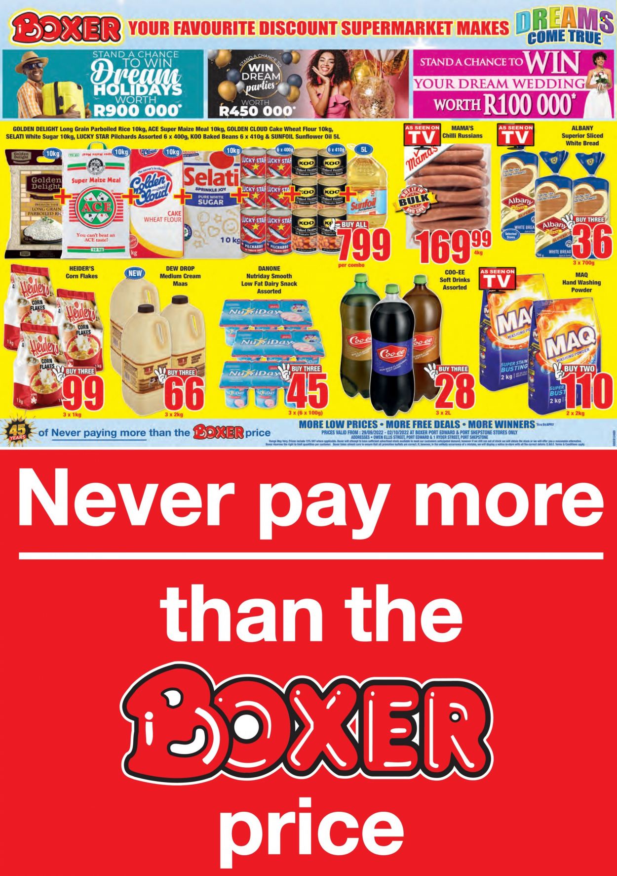 Boxer specials - 29/09/2022 - 02/10/2022. Page 1