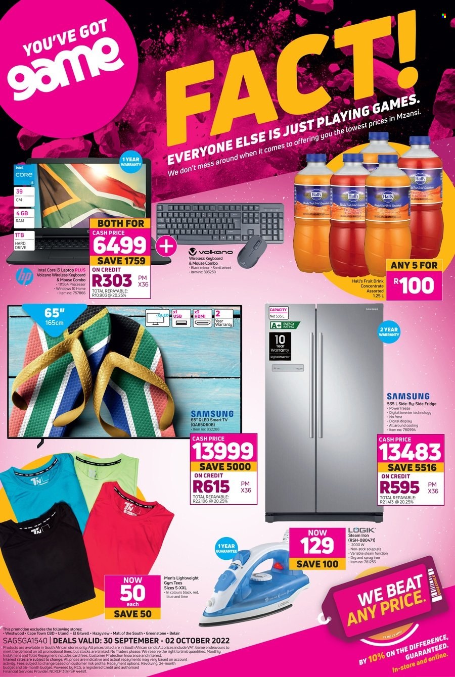 Game specials - 30/09/2022 - 02/10/2022. Page 1