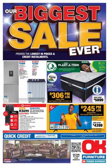 OK Furniture catalogue  - 28/09/2022 - 09/10/2022.