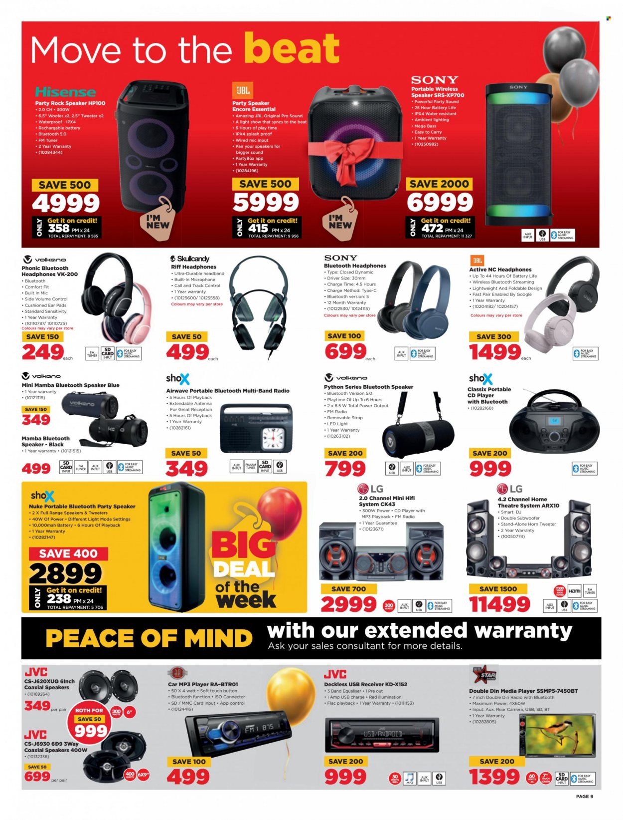 HiFi Corp specials - 26/09/2022 - 02/10/2022. Page 9