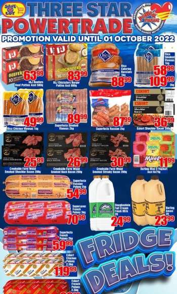 Three Star Cash and Carry catalogue  - 26/09/2022 - 01/10/2022.