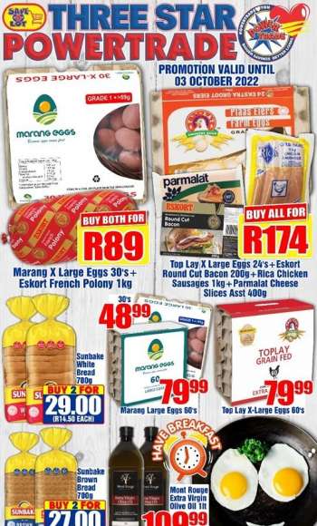 Three Star Cash and Carry catalogue  - 26/09/2022 - 03/10/2022.