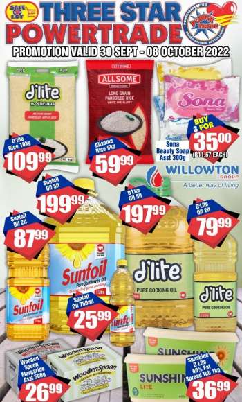 Three Star Cash and Carry catalogue  - 30/09/2022 - 08/10/2022.