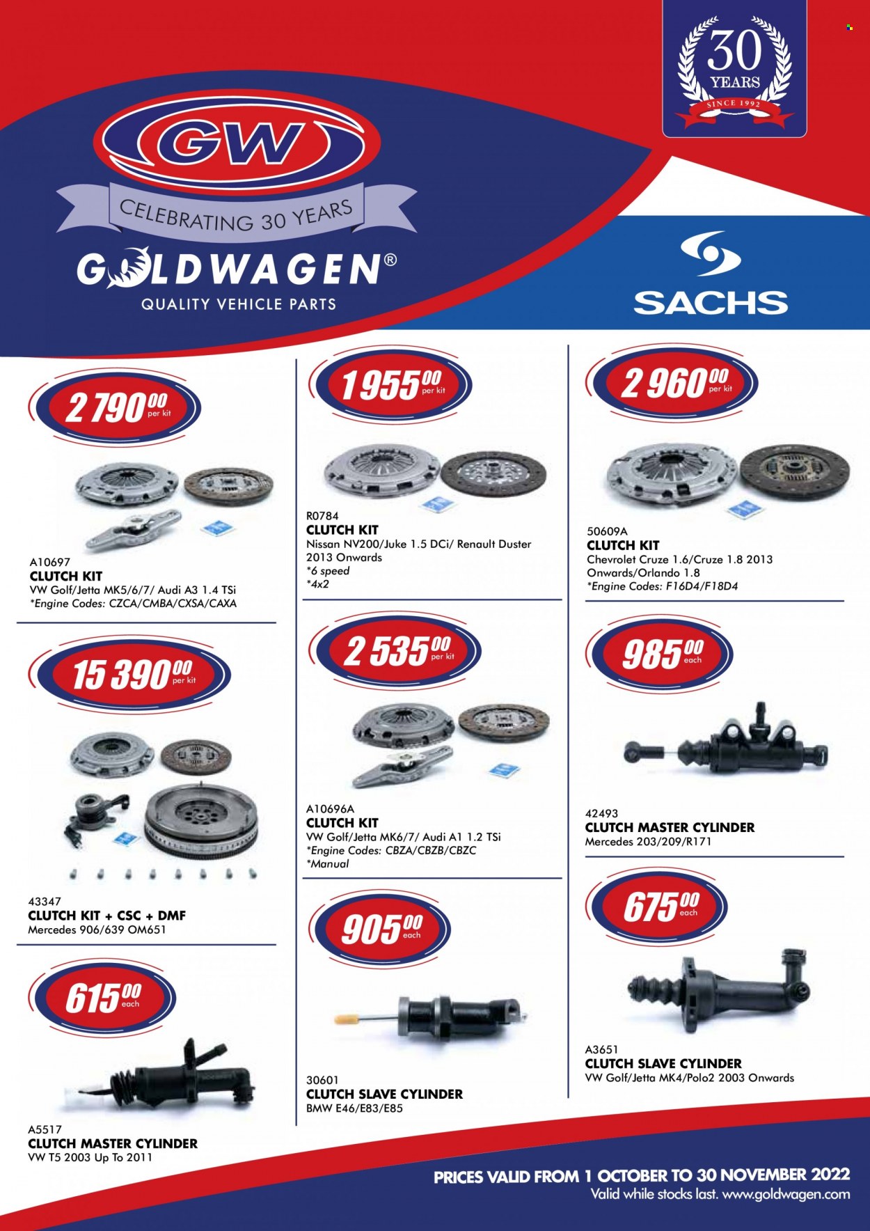 Goldwagen specials - 01/10/2022 - 30/11/2022. Page 1