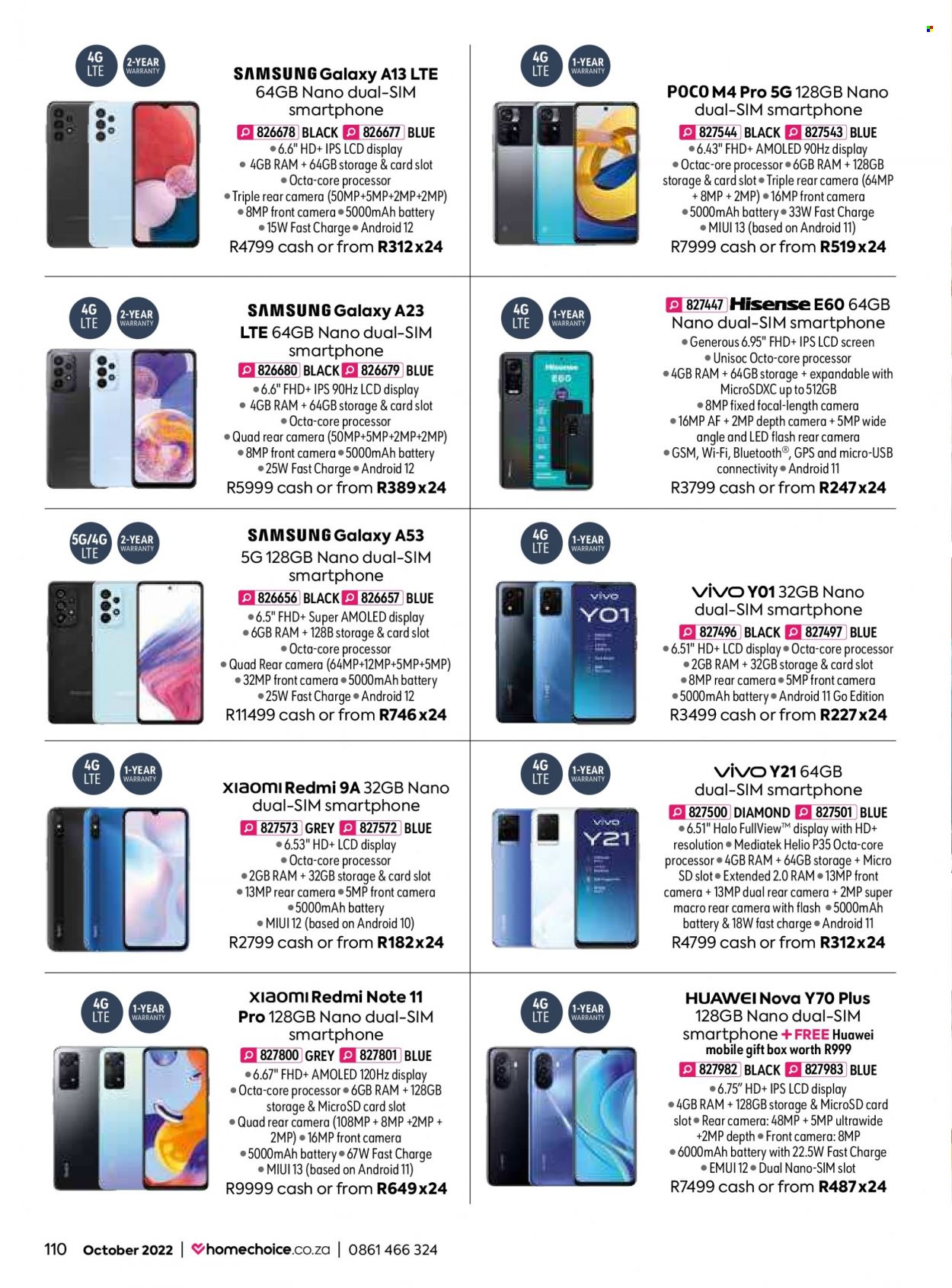 HomeChoice specials - 01/10/2022 - 31/10/2022. Page 110