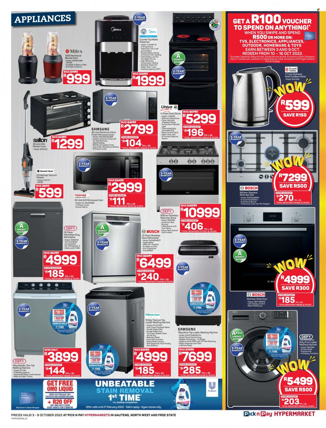 Pick n Pay Hypermarket specials - 03/10/2022 - 09/10/2022. Page 21