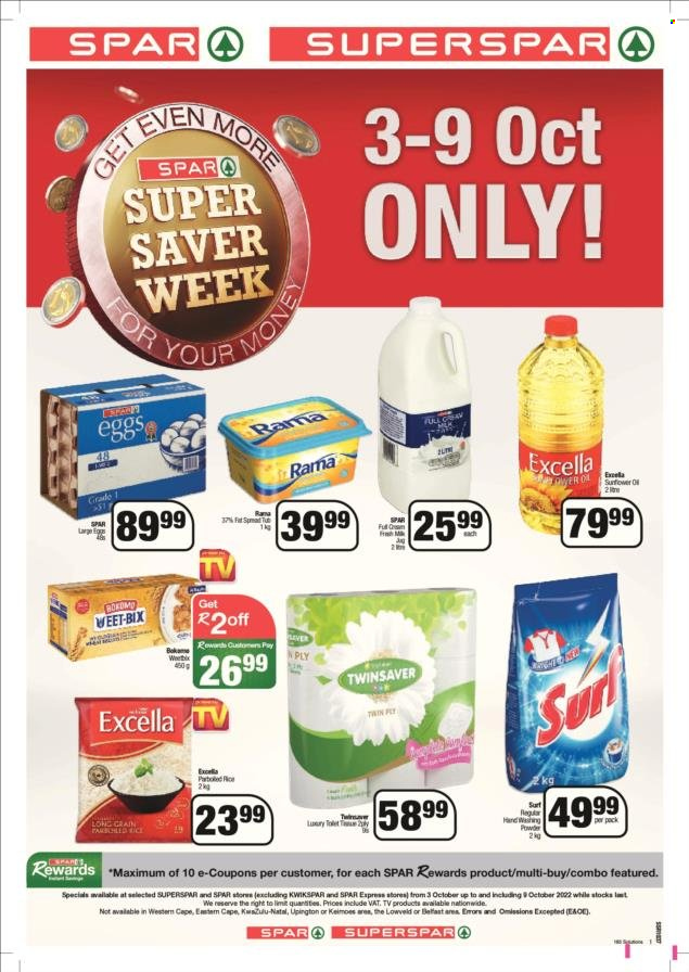 SPAR specials - 03/10/2022 - 09/10/2022. Page 4