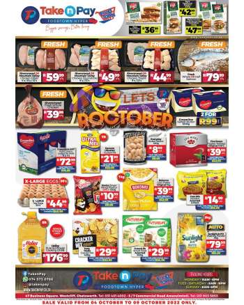 Take n Pay catalogue  - 04/10/2022 - 09/10/2022.