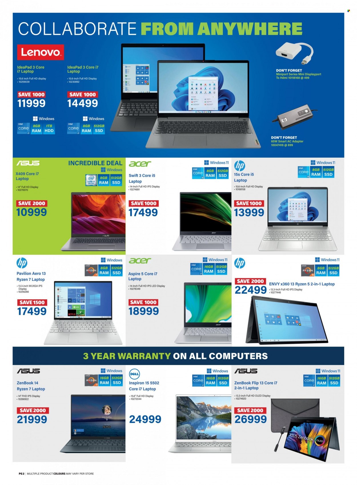 Incredible Connection specials - 04/10/2022 - 16/10/2022. Page 2