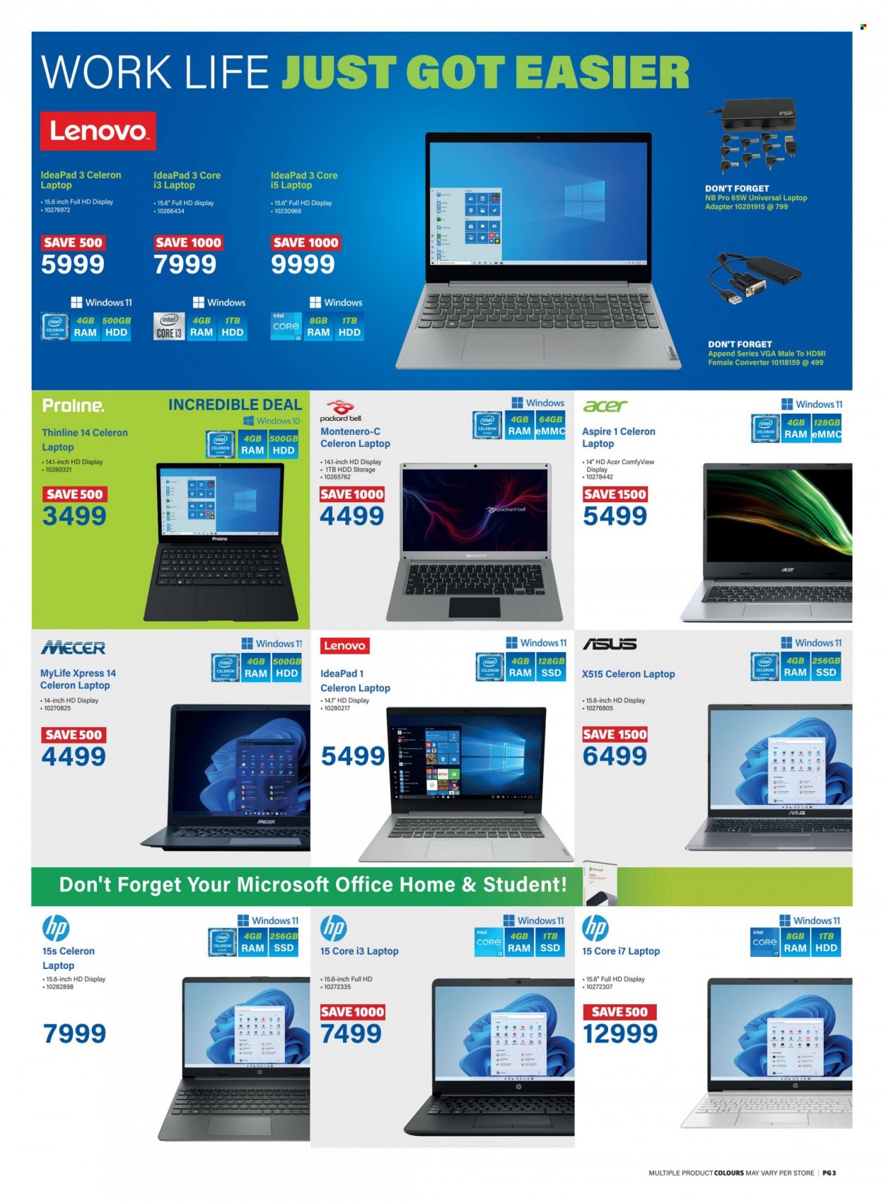 Incredible Connection specials - 04/10/2022 - 16/10/2022. Page 3