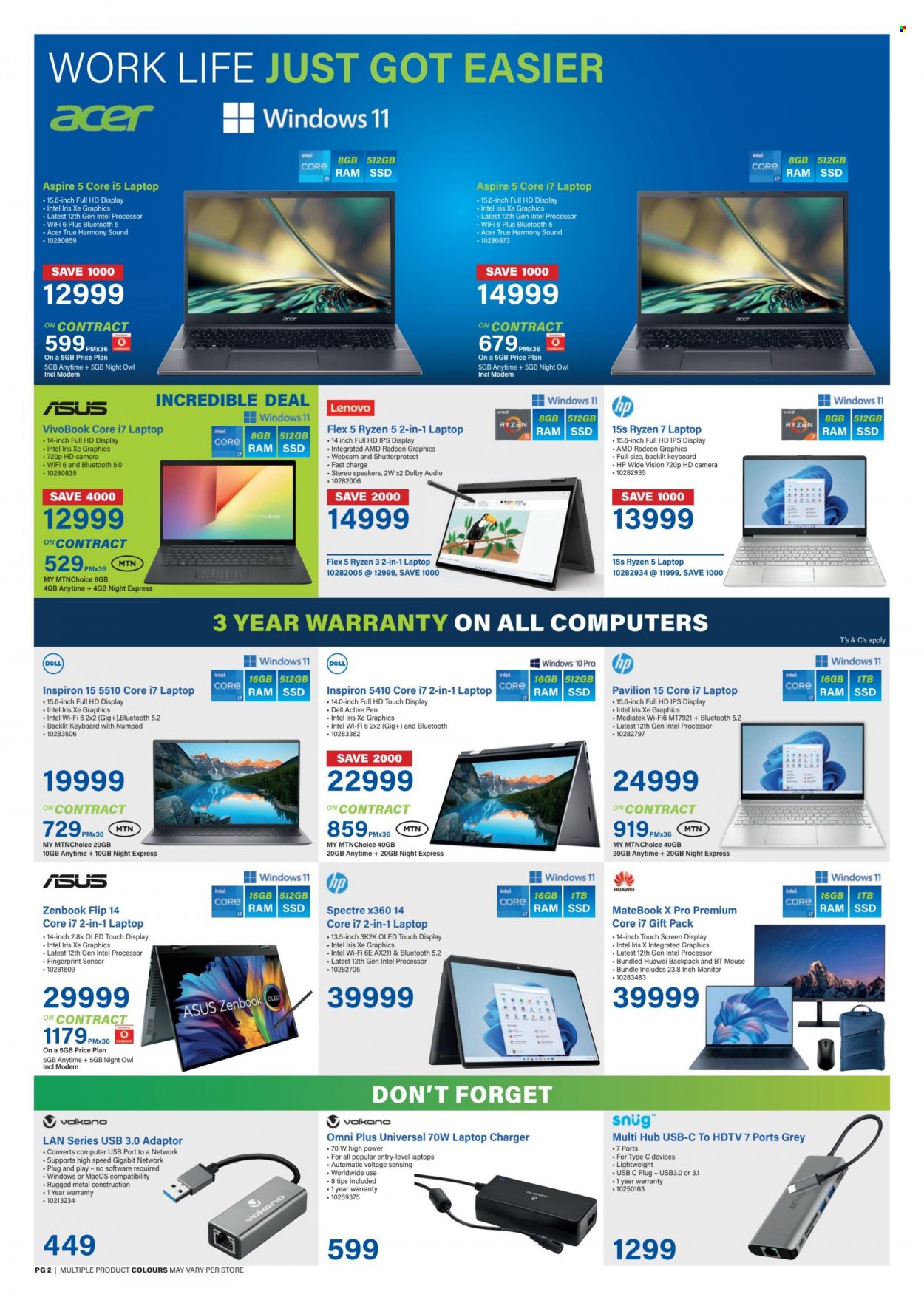 Incredible Connection specials - 04/10/2022 - 16/10/2022. Page 2