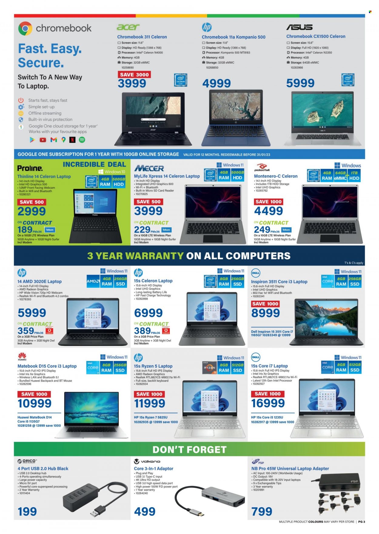 Incredible Connection specials - 04/10/2022 - 16/10/2022. Page 3