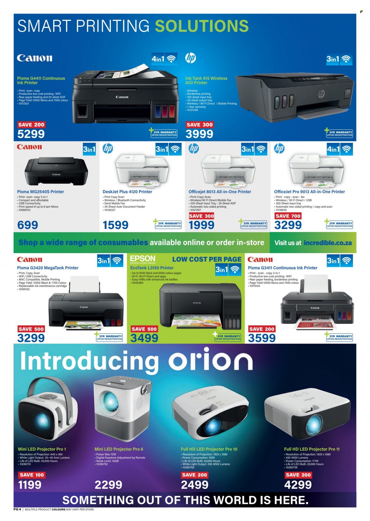 Incredible Connection specials - 04/10/2022 - 16/10/2022. Page 4