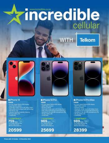 Incredible Connection catalogue  - 01/10/2022 - 30/11/2022.