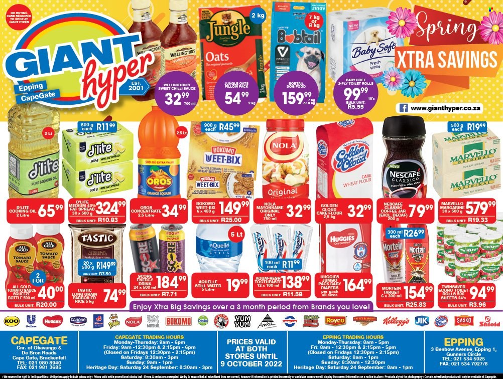 Giant Hyper specials - 05/10/2022 - 09/10/2022. Page 1