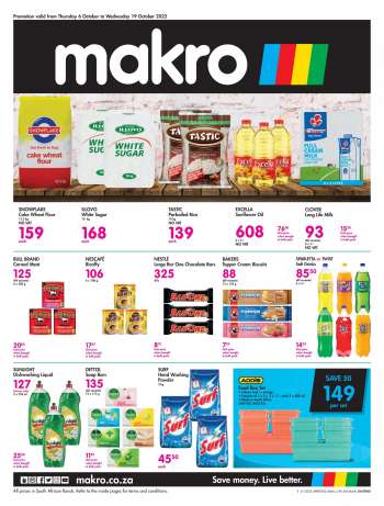 Makro catalogue  - 06/10/2022 - 19/10/2022.