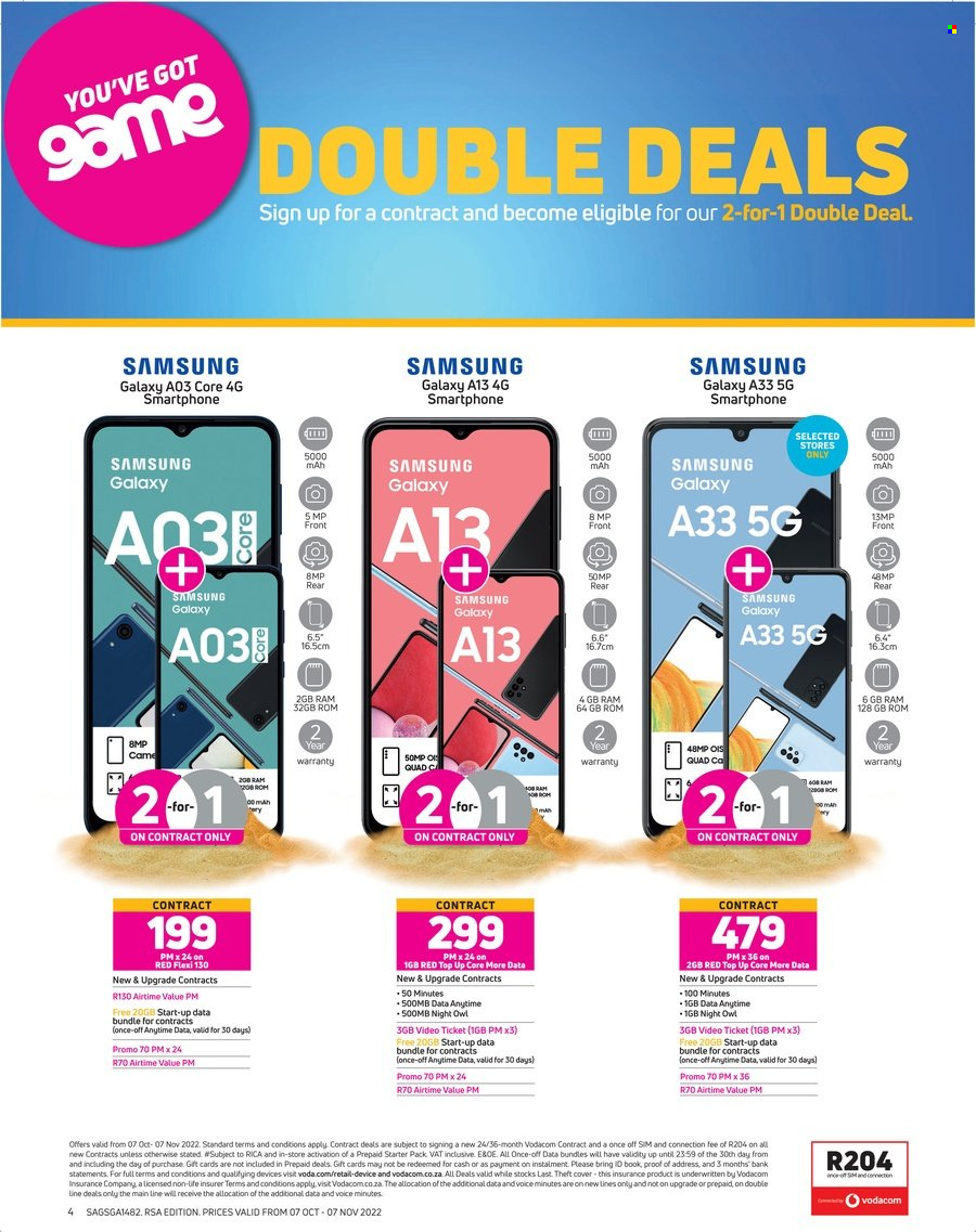 Game specials - 07/10/2022 - 07/11/2022. Page 4