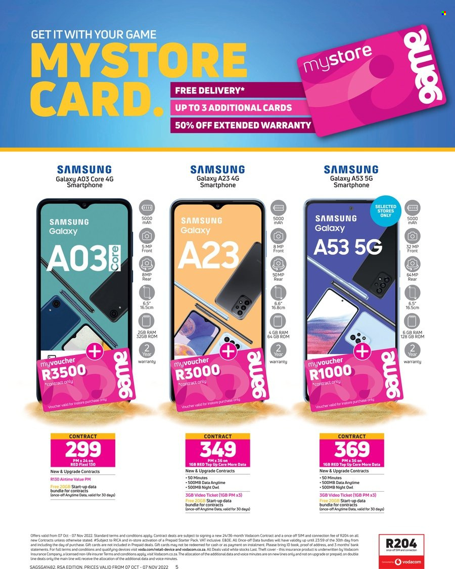 Game specials - 07/10/2022 - 07/11/2022. Page 5