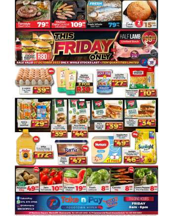 Take n Pay catalogue  - 07/10/2022 - 07/10/2022.