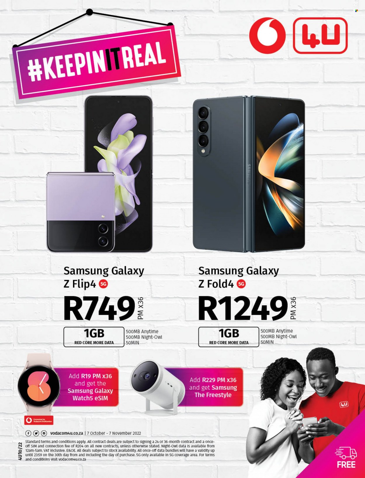 Vodacom specials - 07/10/2022 - 07/11/2022. Page 1