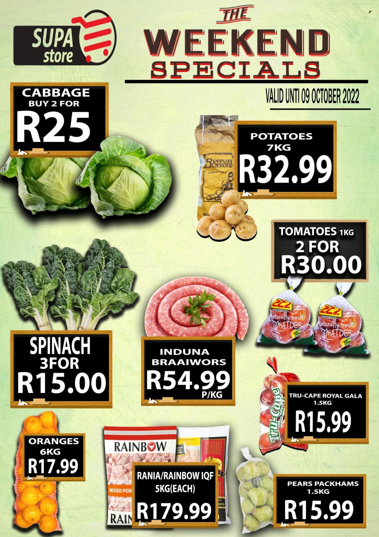 Supa Store specials - 07/10/2022 - 09/10/2022. Page 1