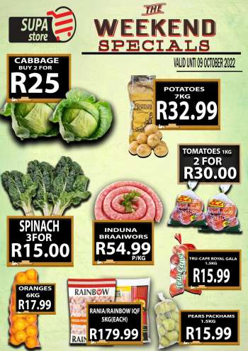 Supa Store catalogue  - 07/10/2022 - 09/10/2022.