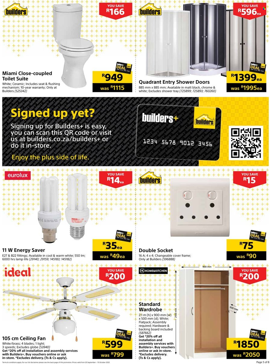 Builders specials - 20/09/2022 - 10/10/2022. Page 5