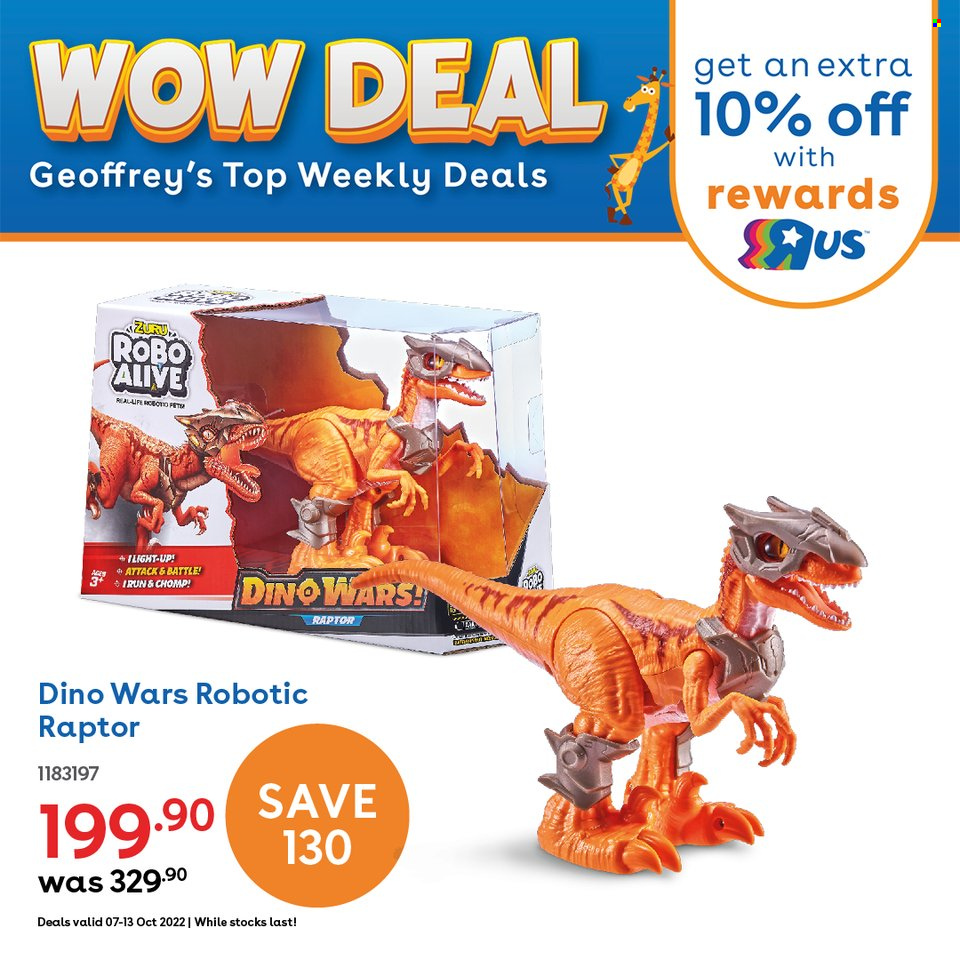 Toys R Us specials - 07/10/2022 - 13/10/2022. Page 1