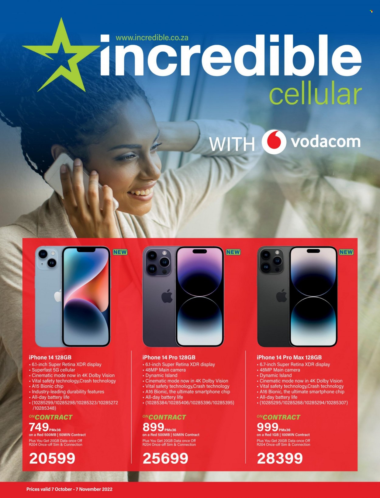 Incredible Connection specials - 07/10/2022 - 07/11/2022. Page 1