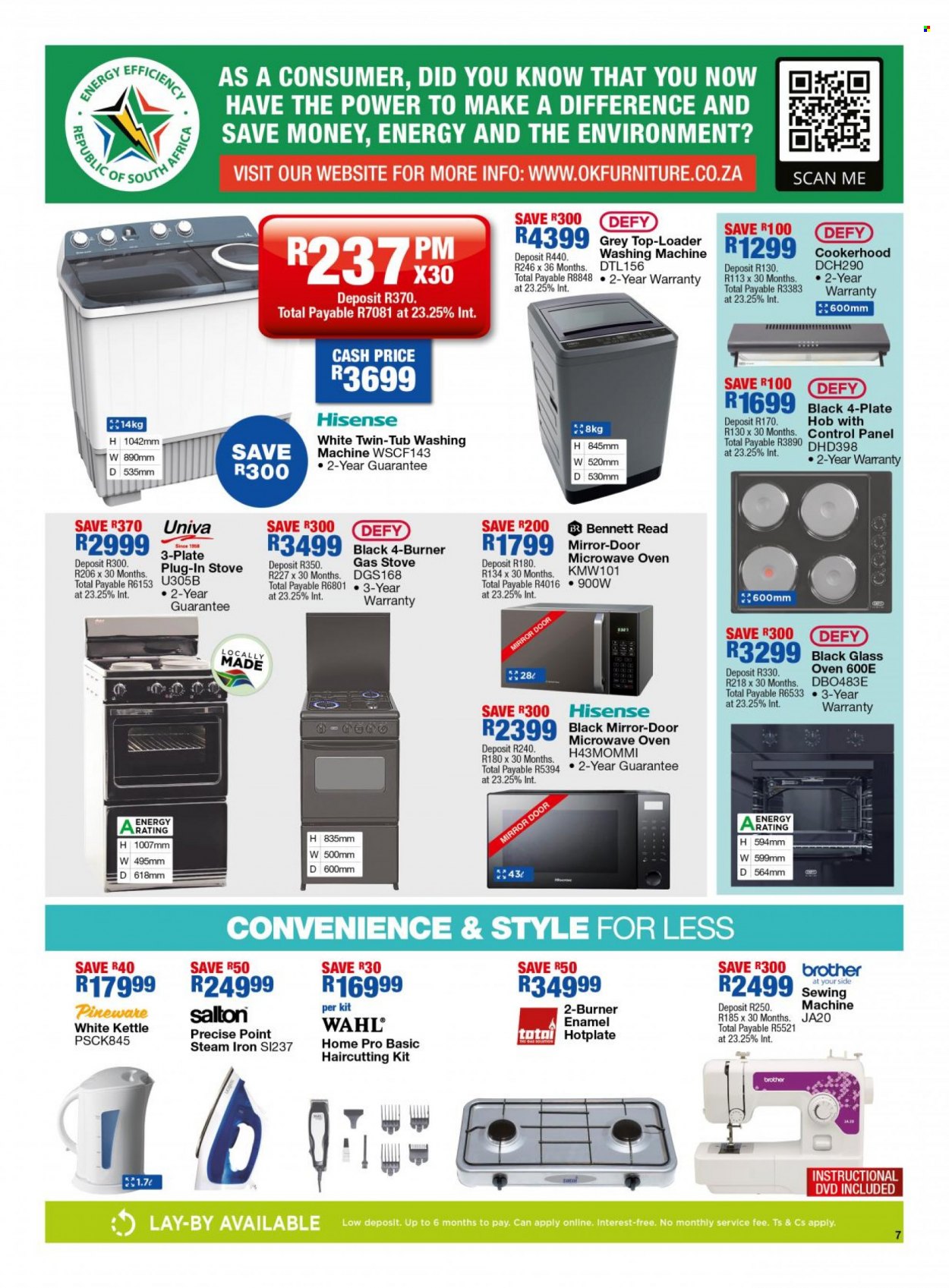 OK Furniture specials - 10/10/2022 - 23/10/2022. Page 7