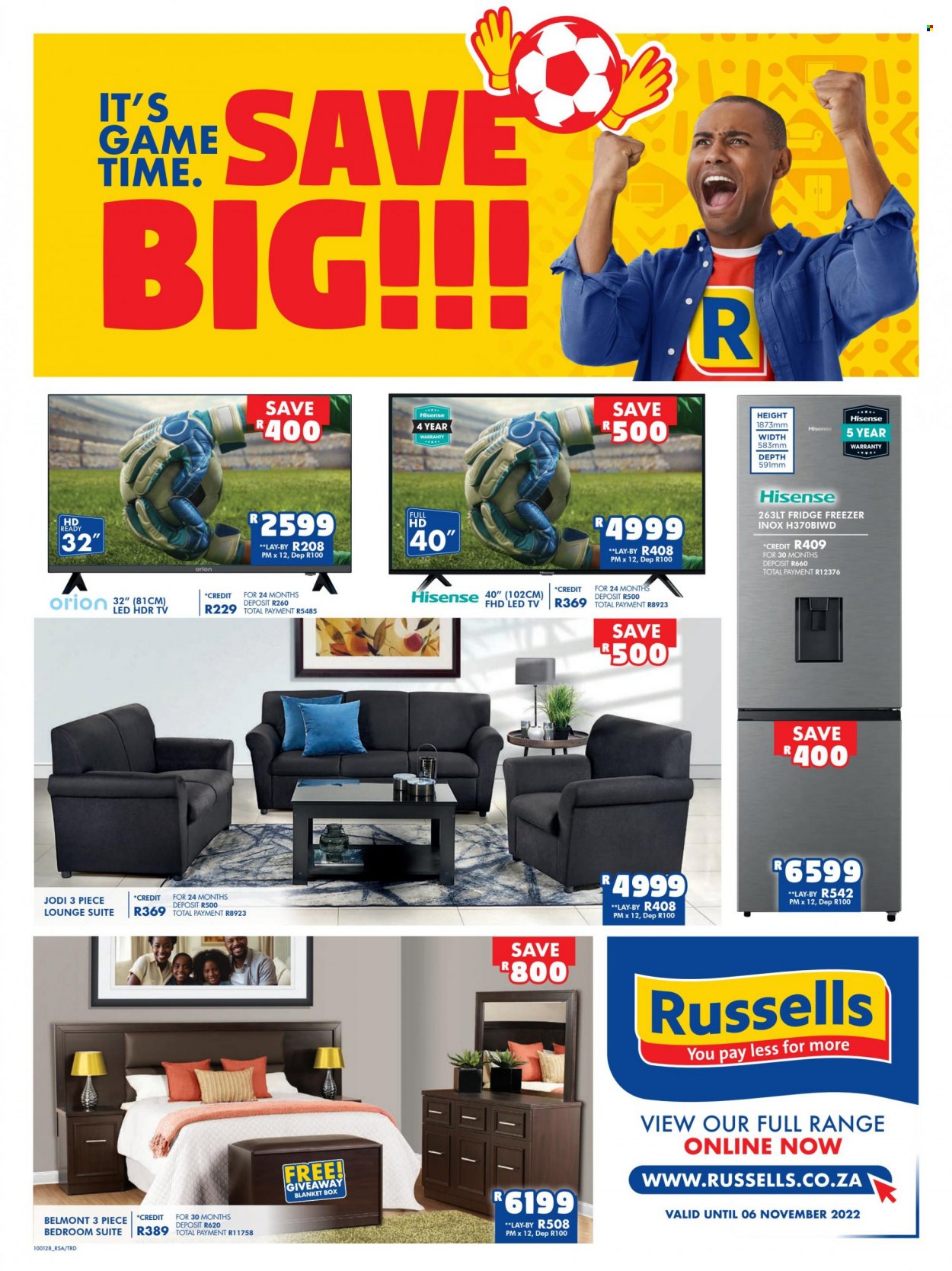 Russells specials - 10/10/2022 - 06/11/2022. Page 1