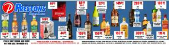 Prestons Liquor Stores catalogue  - 07/10/2022 - 13/10/2022.