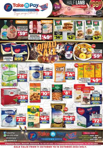 Take n Pay catalogue  - 11/10/2022 - 16/10/2022.