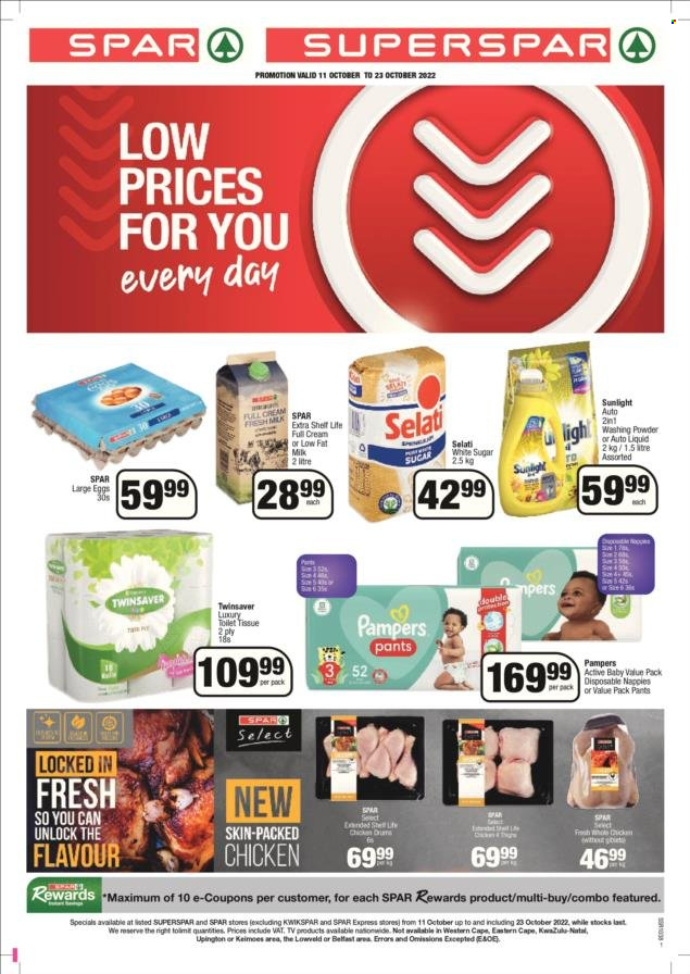 SPAR specials - 11/10/2022 - 23/10/2022. Page 1
