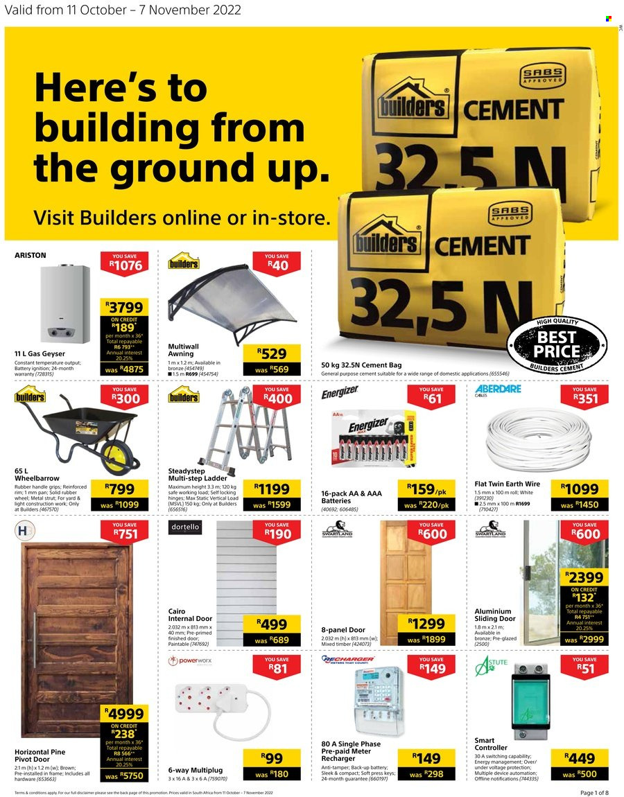 Builders specials - 11/10/2022 - 07/11/2022. Page 1