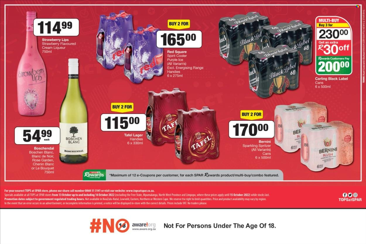 TOPS at SPAR specials - 13/10/2022 - 16/10/2022. Page 2