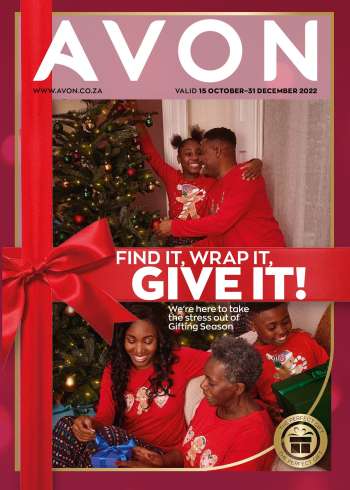Avon catalogue  - 15/10/2022 - 31/12/2022.