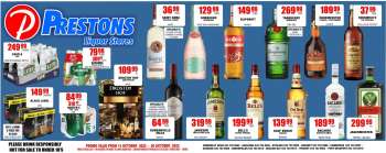 Prestons Liquor Stores catalogue  - 14/10/2022 - 20/10/2022.